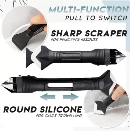 3 In 1 Glass Glue Angle Scraper