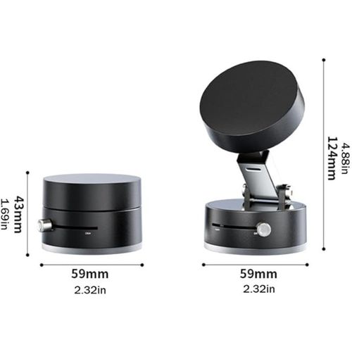 🎁 50% off Vacuum Suction Magnetic Phone Stand