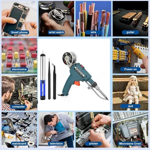 High-efficiency 80W electric welding iron gun