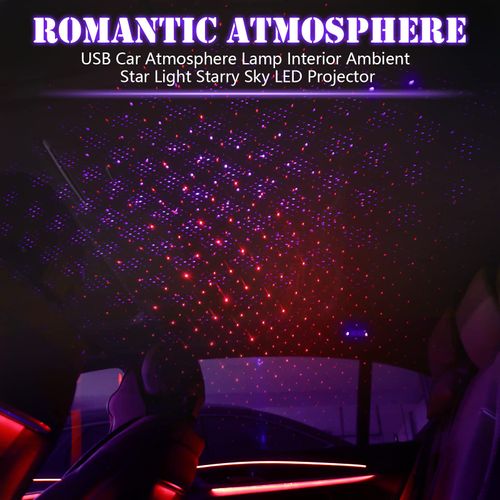 ✨2 Pack USB Star Car Roof Lights✨