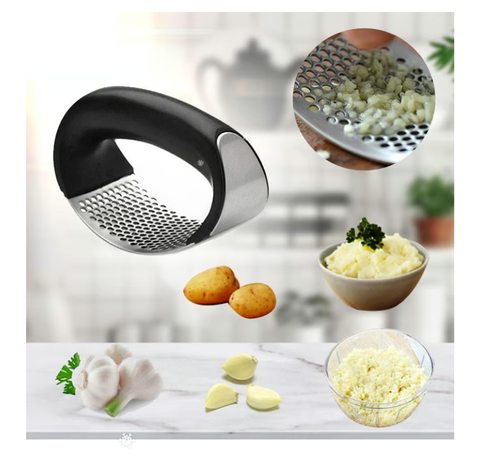 🔥Buy One Get one Free💥Premium Stainless Steel Garlic Press♧