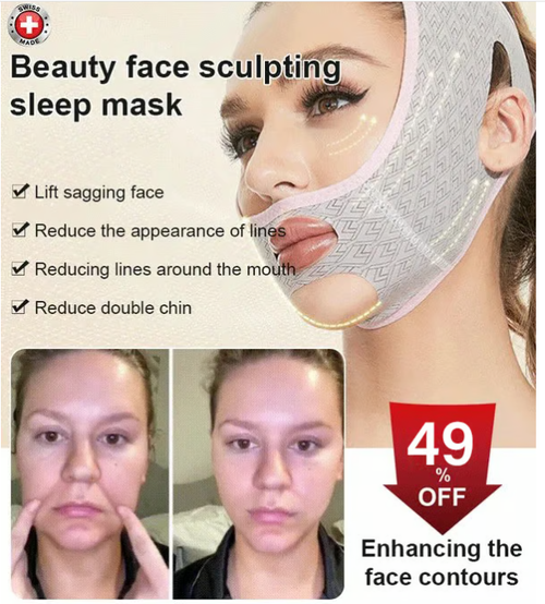 🔥HOT SALE-50% OFF🔥-Beauty Face Sculpting Sleep Mask✨(2-Pack)