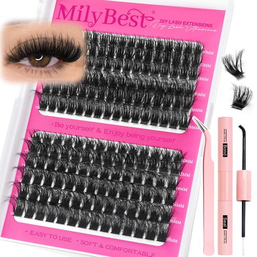 Manga Lash Clusters Kit 100D 13-19MM