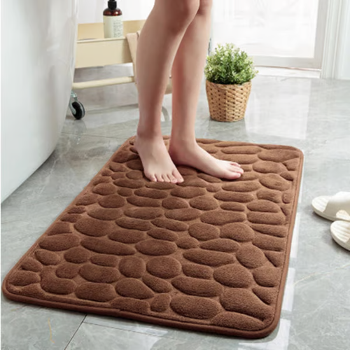 🔥Buy one get one free🔥Pebble embossed bathroom mat🔥