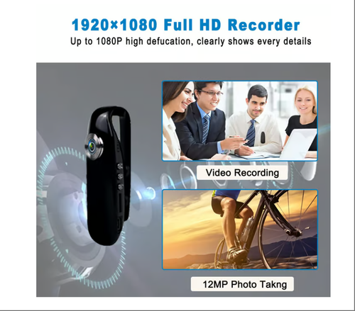 carry on one's person Mini Body Camera With