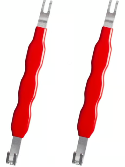 Automobile electrical terminal connector disconnector tool, plug connector disconnection tool, automotive universal electrical tools