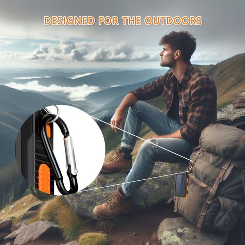 📢🔥Hot Sale🔥Waterproof Solar Power Bank