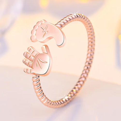 Baby Palm and Feet Ring