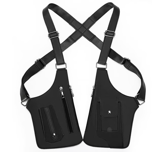 ⚡50% off for a limited time: Premium Leather Adjustable Underarm Shoulder Bag for Men & Women