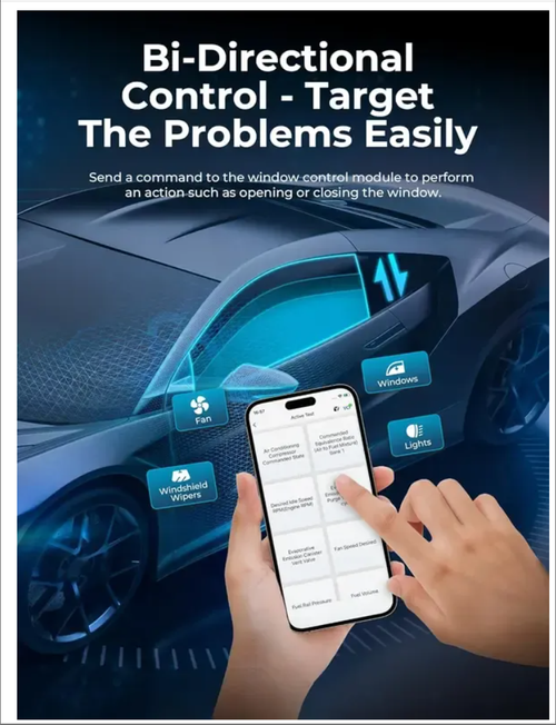 OBD2 Scanner Bluetooth Wireless Full System Diagnostic Tool