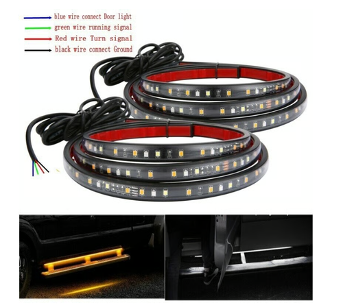 LED tailgate lights, turn signals and driving and reversing lights