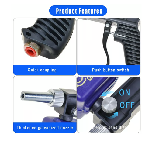 Rust Blasting Device Adjustable Blasting Machine