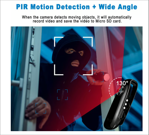 carry on one's person Mini Body Camera With