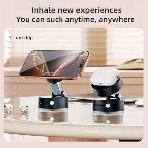🎁 50% off Vacuum Suction Magnetic Phone Stand