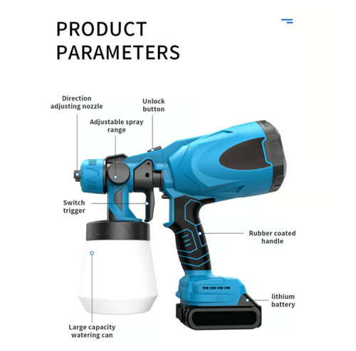 🔥This week special sales-49% OFF 🔥 Cordless high pressure paint sprayer