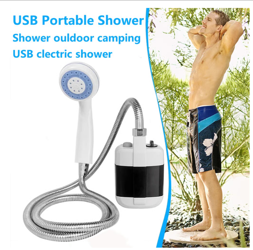 🚿 Stay Fresh Outdoors✨ Portable Camping Shower with Adjustable Flow – For Easy & Convenient Outdoor Cleaning!