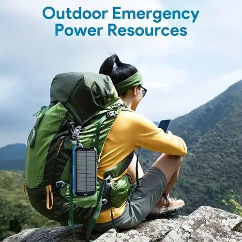 📢🔥Hot Sale🔥Waterproof Solar Power Bank
