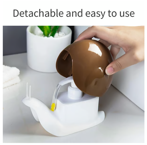 🔥Hot-selling product Buy one get one free! Cute snail soap dispenser, wash your hands and become a healing experience