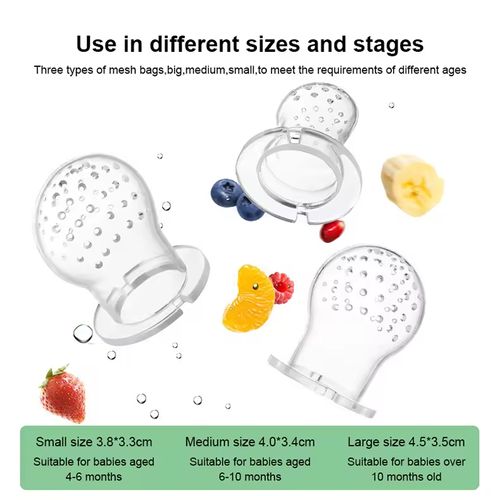 👶BPA free Baby Fruit Food Feeder