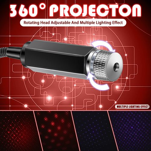 ✨2 Pack USB Star Car Roof Lights✨