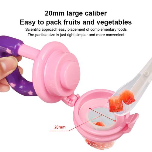 👶BPA free Baby Fruit Food Feeder