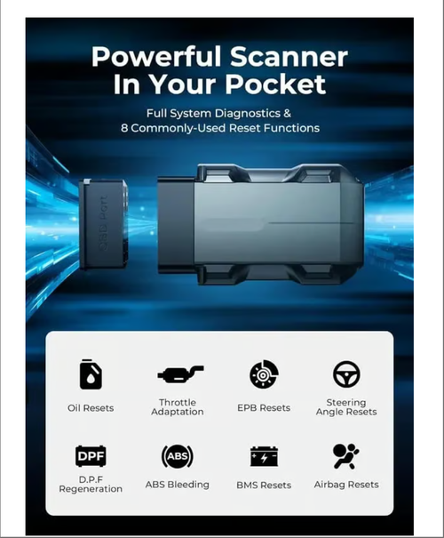 OBD2 Scanner Bluetooth Wireless Full System Diagnostic Tool