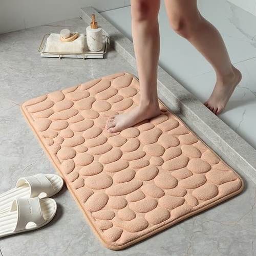 🔥Buy one get one free🔥Pebble embossed bathroom mat🔥