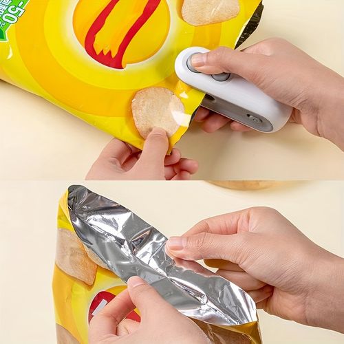 💥Small 2-in-1 Rechargeable Magnetic Snack Sealer  Mini Sealing Machine