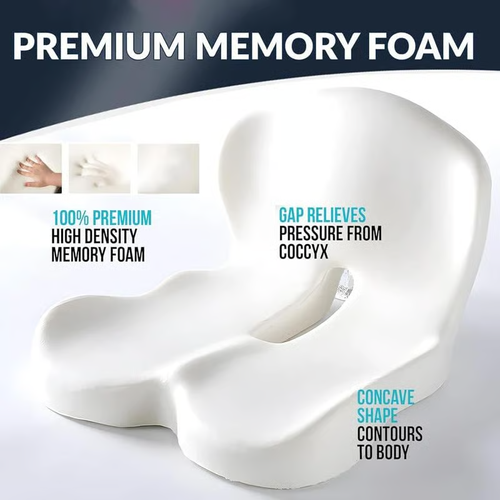🔥Limited time offer: Buy one get one free: Non-slip memory foam seat 💺