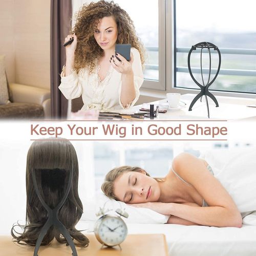 Buy two get one free!3PCS Collapsible Wig Stand For Women