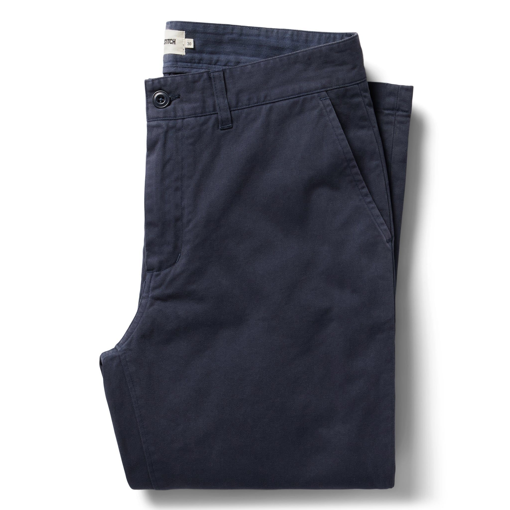 Ewwsr Slim Foundation Pant in Organic Marine