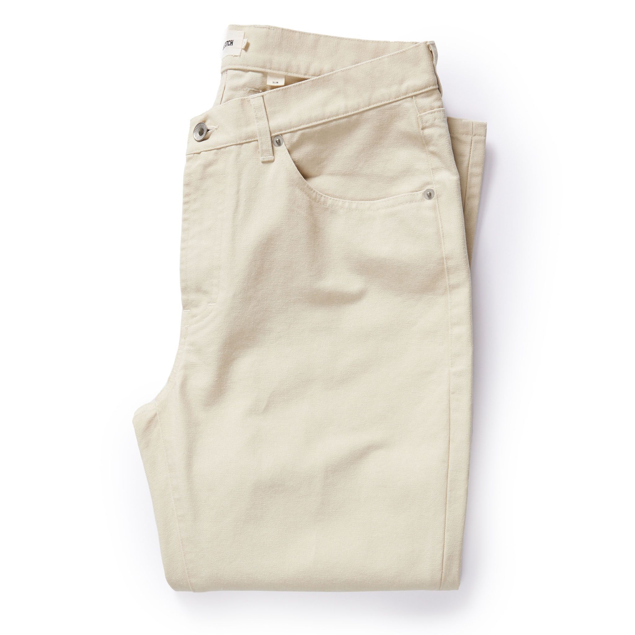 Ewwsr Slim All Day Pant in Dune Canvas