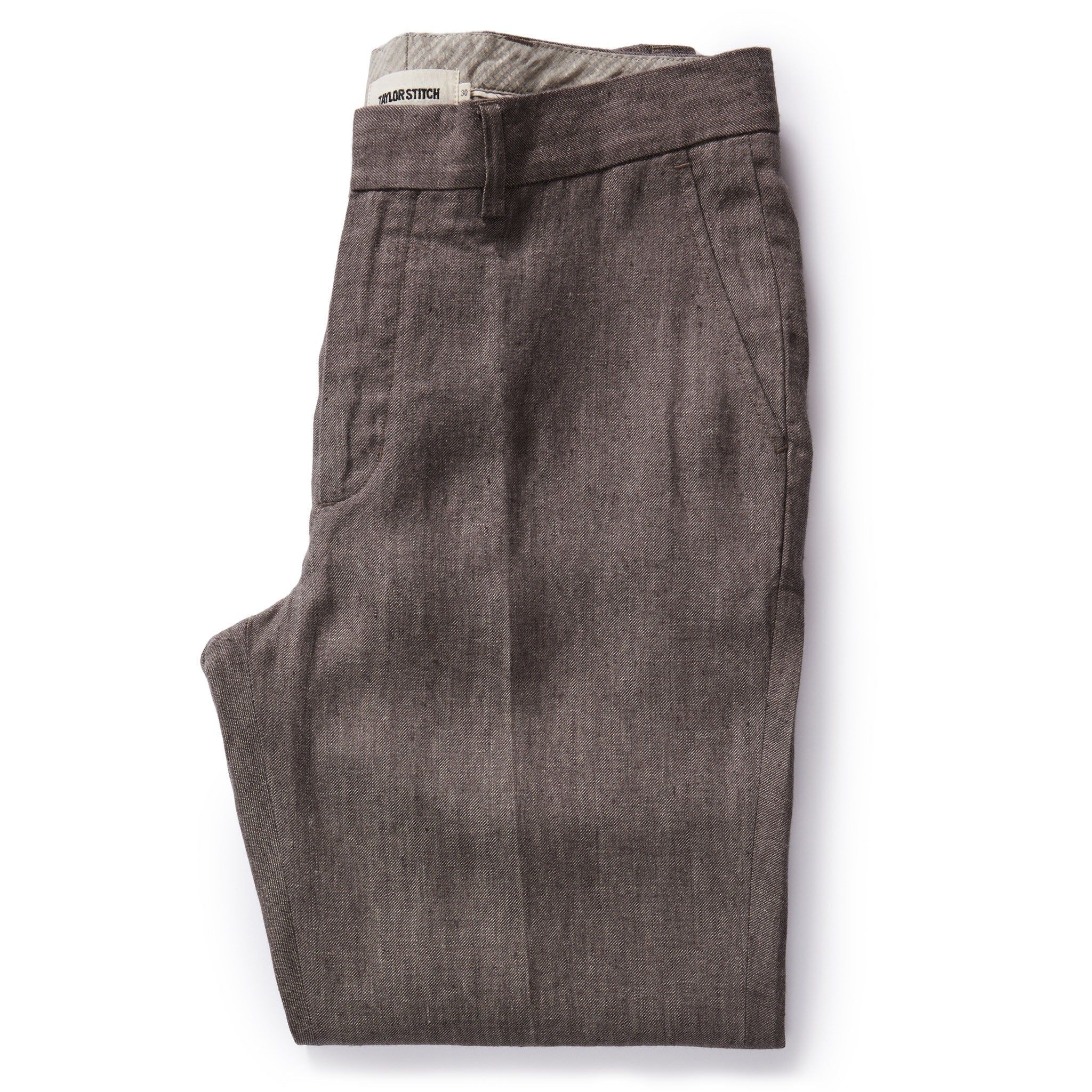 Ewwsr Sheffield Trouser in Cocoa Linen