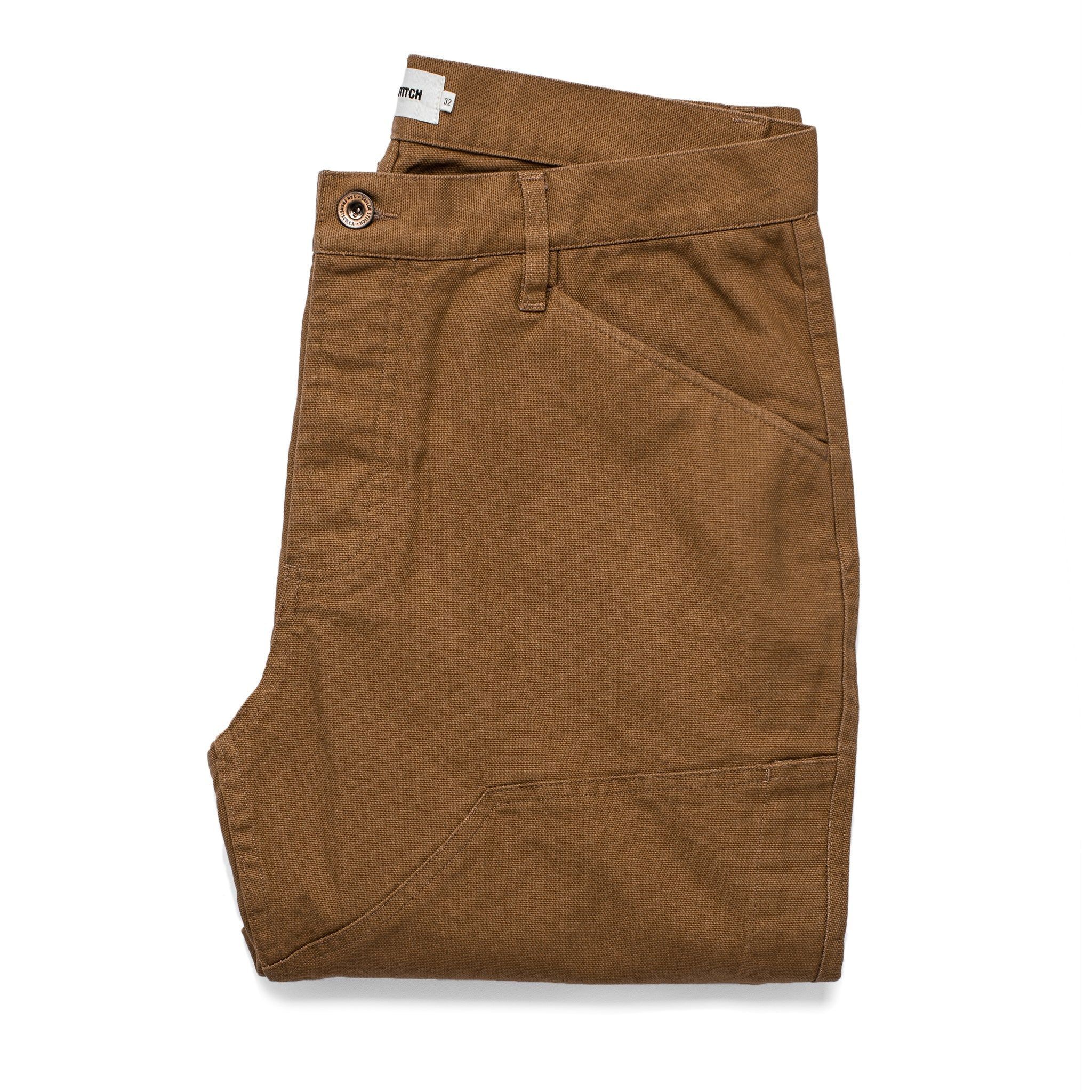 Ewwsr Chore Pant in Washed Camel