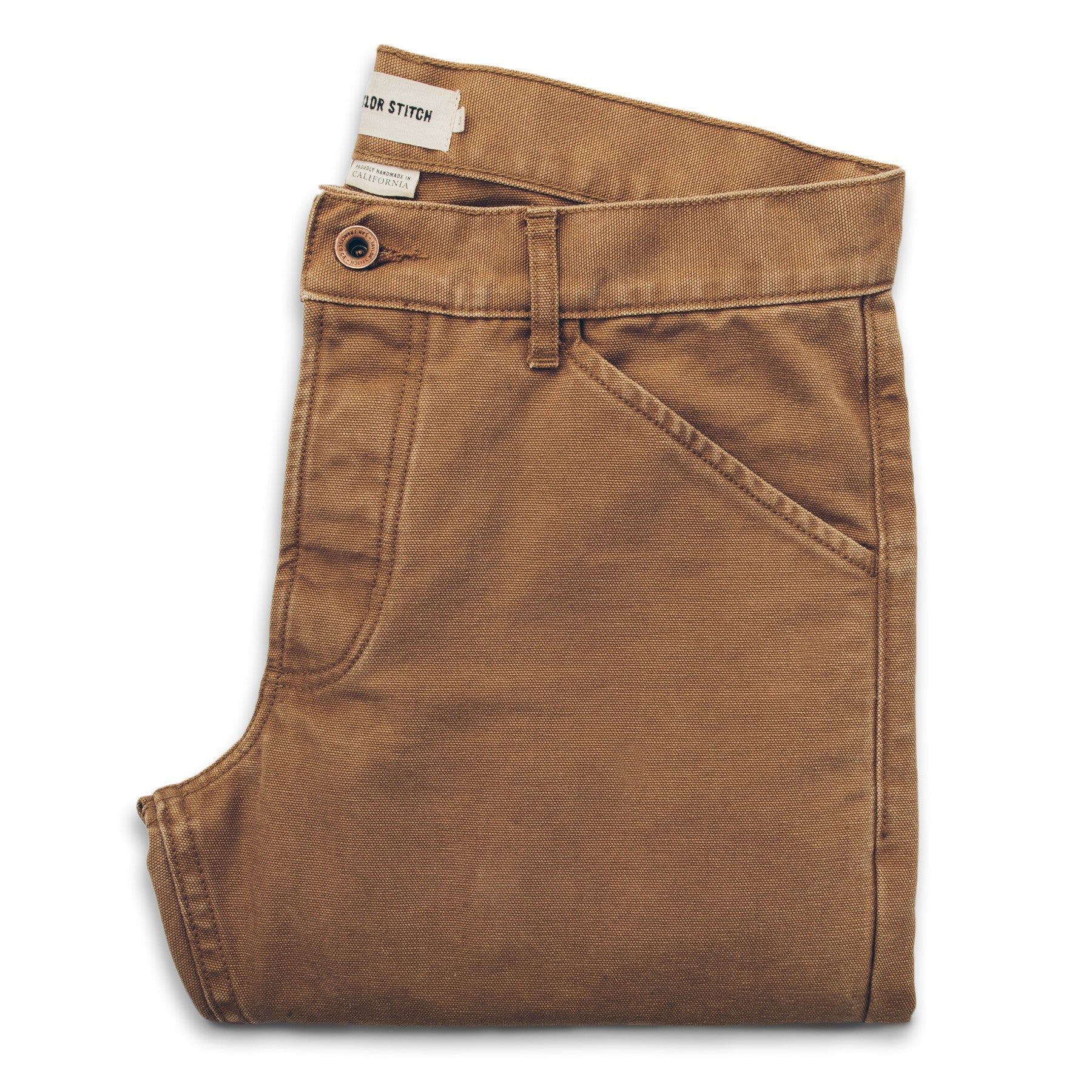 Ewwsr Camp Pant in Washed Sawdust Canvas