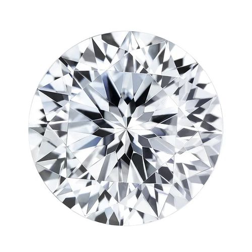 2021 new product plum cut white VVS round 6.5 mm moissanite diamond