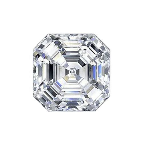 Fancy Brilliant Diamond 1.5carat Asscher Moissanite Moissanite Loose Asscher Cut Gemstones for Ring