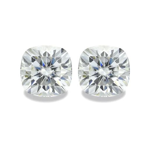 Lab created diamond Cushion cut GH color 6*6mm-10*10mm moissanite price per carat