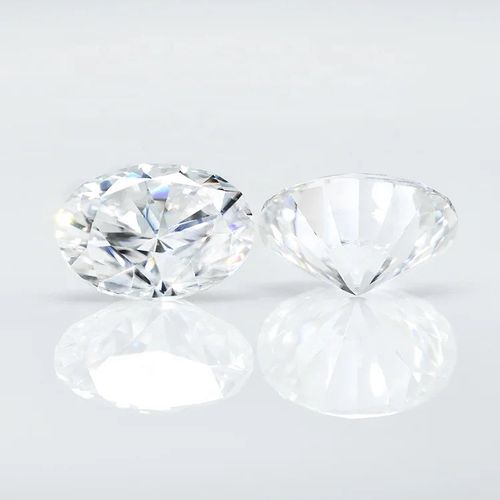 Xingyue DEF 1carat colorless VVS Oval shape diamond cut synthetic loose moissanite