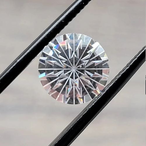 Good Quality Fireworks Round Cut Moissanite Synthetic White 8mm DEF Moissanite