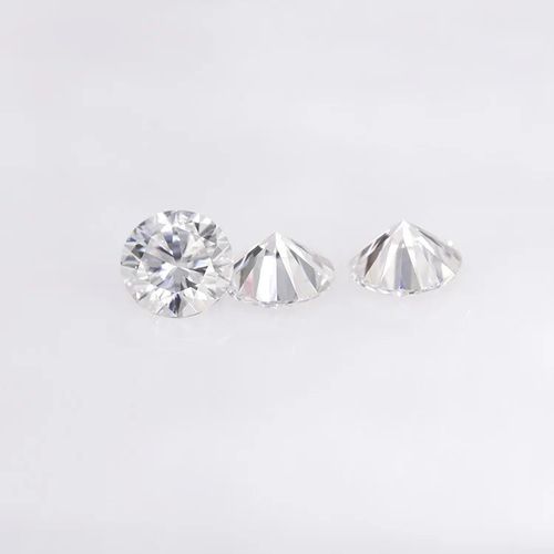 3.5mm DEF color VVS1 Round shape Small size White Moissanite Diamond