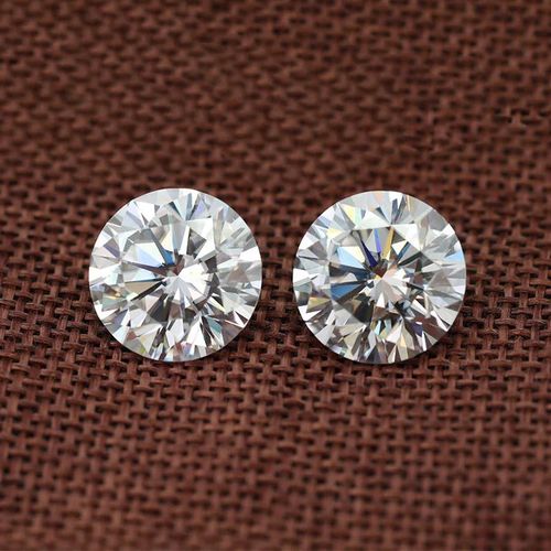 Lab Grown White Moissanite Diamond Price Per Carat moissanite Stone For Jewelry