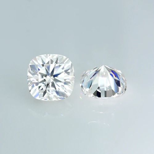 Hot Sale Jewelry Accessories Top Quality DEF GH IJ  white color   loose gemstone Cushion moissanite