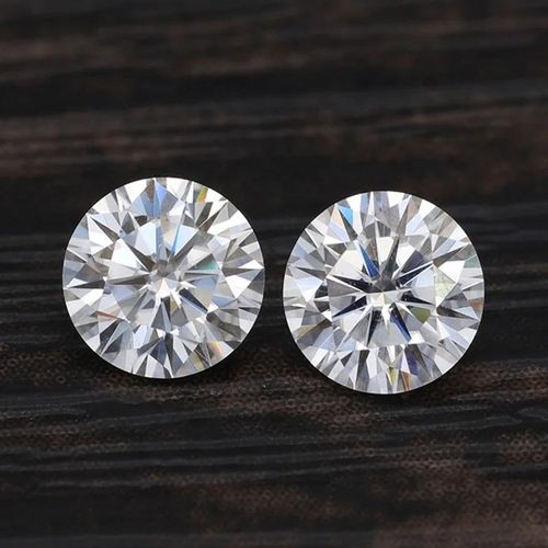 wholesale moissanite round brilliant cut DEF GH white synthetic moissanite diamond