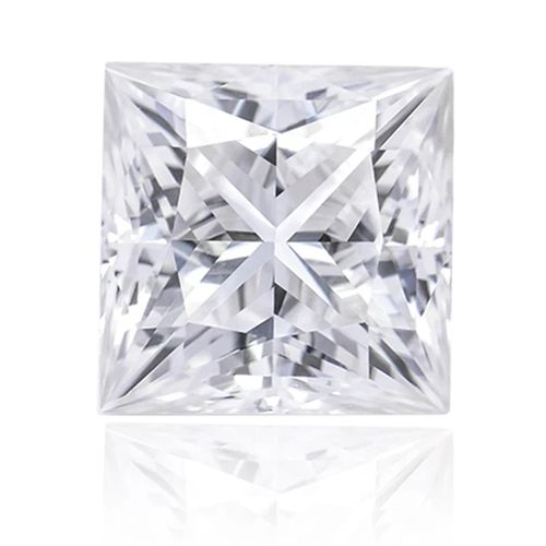 Xingyue gems Direct sell  3*3mm-10*10mm super D color VVS  Square shape Princess cut Moissanite Price Per Carat