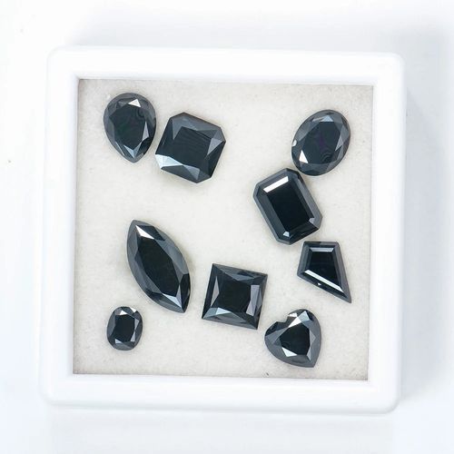 Wholesale Loose Moissanite Fancy Shape Moissanite Diamond Black Color Synthetic Moissanite Diamond Manufacturer