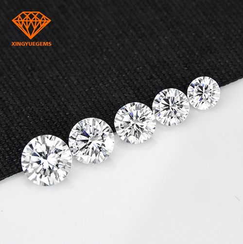 Forever brilliant cut Round D color moissanite loose 8-15mm with factory wholesale price