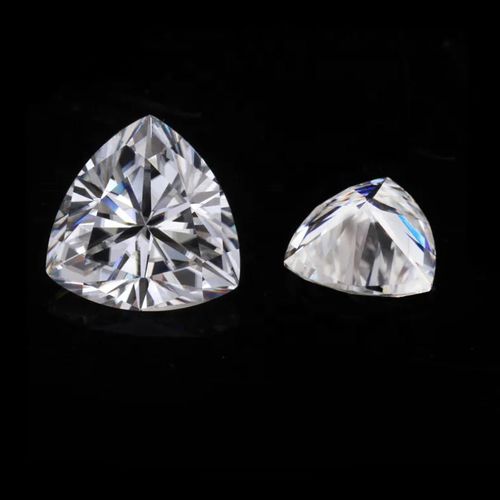 D White Trillion VVS1 Excellent Cut Moissanite Diamond 4.50 Ct Moissanite Use For Making Jewelry Wholesale Price Fancy Shape