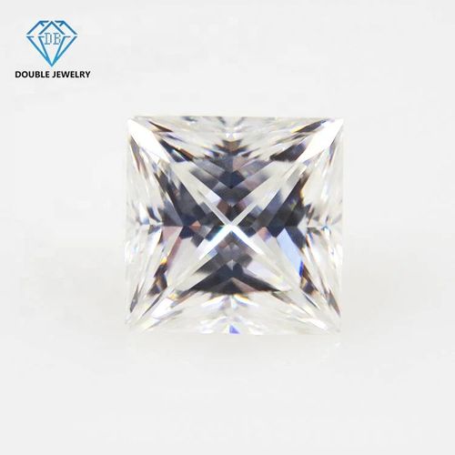 Double Jewelry 2mm Loose Diamonds Princess Cut White Natural Loose Lab Diamonds Loose Moissanite Diamond In Quantity