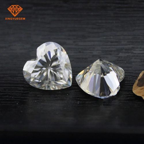 Xingyue fancy moissanite Top quality wholesale heart Shape white Moissanite Diamond